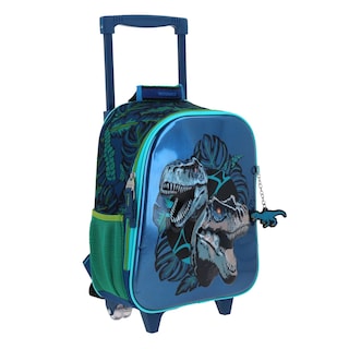 Foto 6 | Mochila Con Ruedas Azul Dinosaurios 6d Chenson Original Raptors