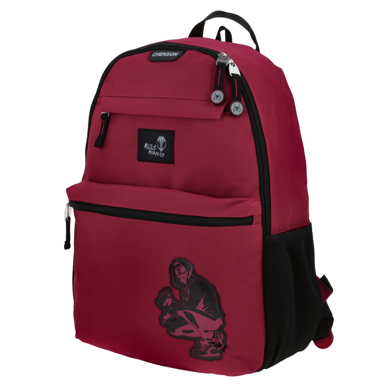 Foto 3 pulgar | Mochila En Color Tinto Miles Morales Chenson Grafo