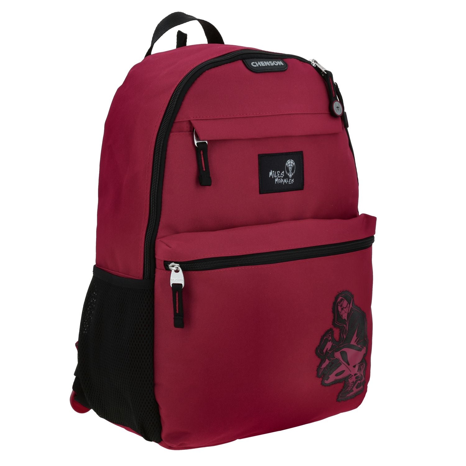 Foto 7 pulgar | Mochila En Color Tinto Miles Morales Chenson Grafo