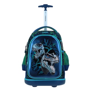 Foto 1 | Mochila Con Ruedas Azul Dinosaurios 6d Chenson Original Raptors
