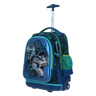 Foto 2 | Mochila Con Ruedas Azul Dinosaurios 6d Chenson Original Raptors