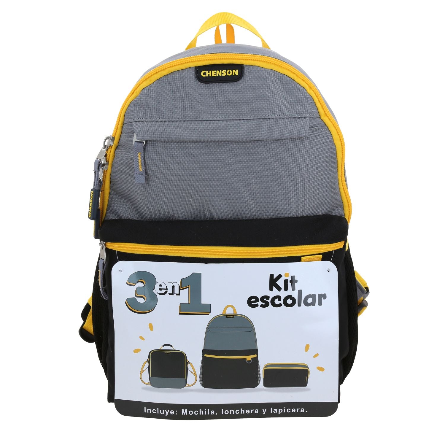 Foto 2 pulgar | Mochila Gris Chenson Original Chenson Keto