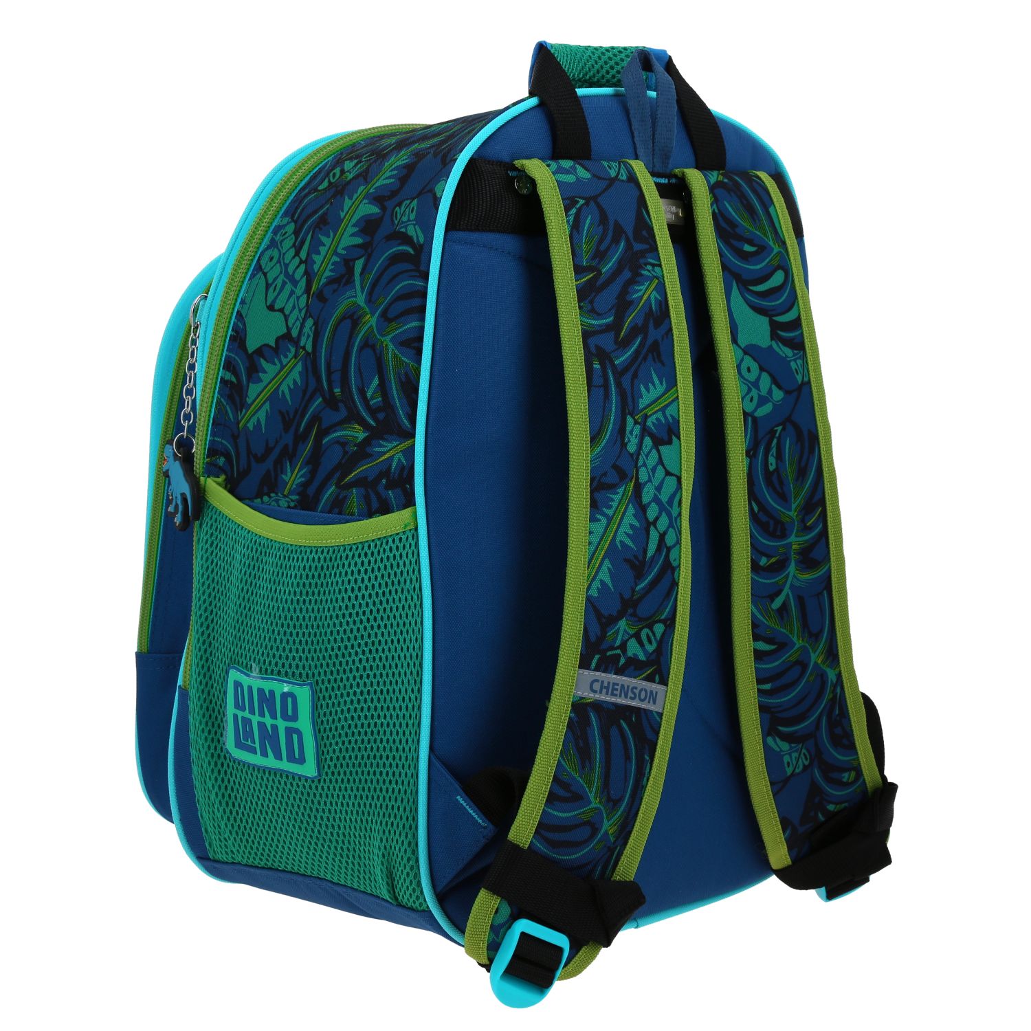 Foto 4 pulgar | Mochila Azul Escolar Con Diseño De Dinosaurios 6d Chenson Raptors