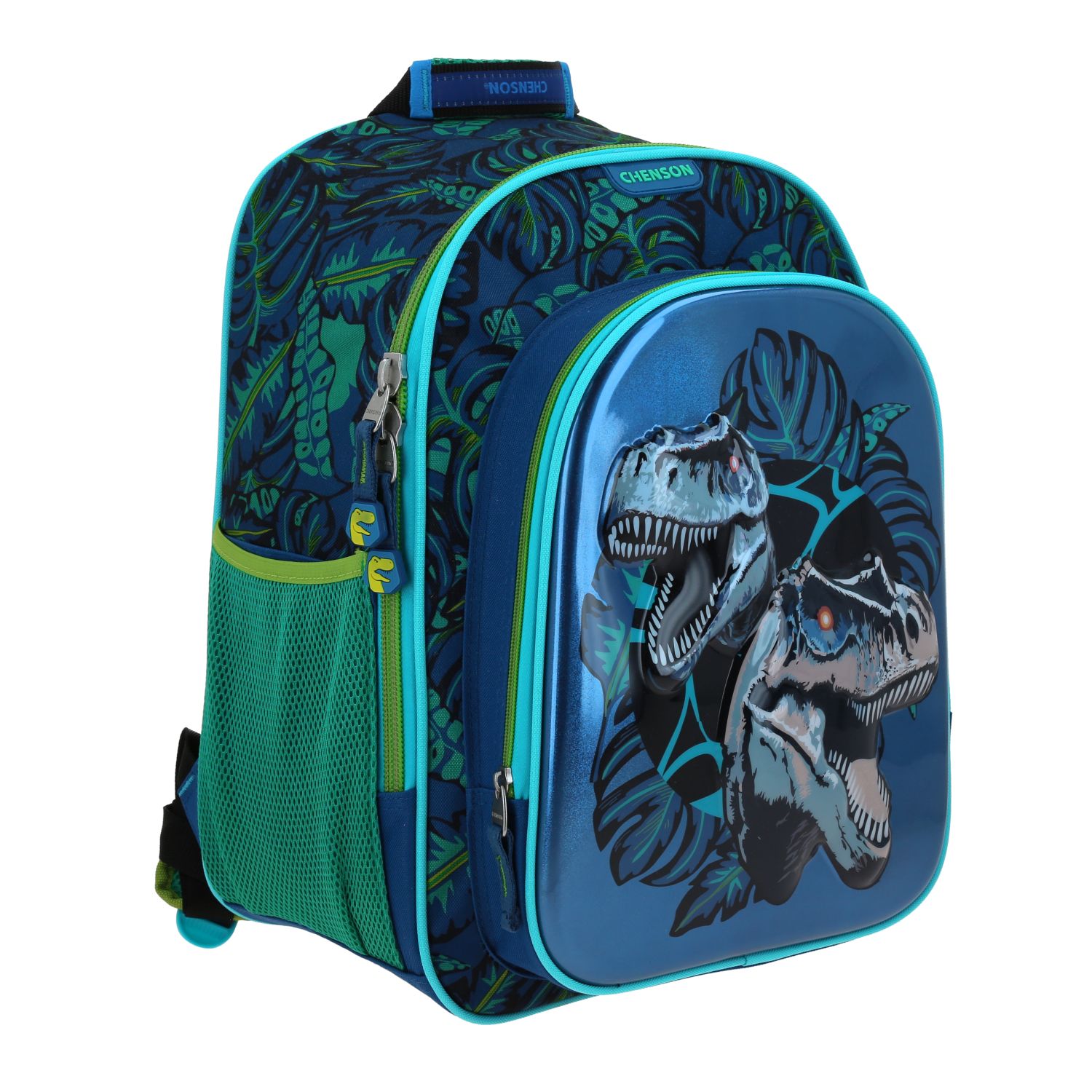Foto 7 pulgar | Mochila Azul Escolar Con Diseño De Dinosaurios 6d Chenson Raptors