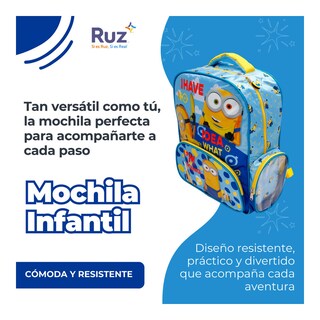 Foto 4 | Mochila Infantil Universal Minions Evergreen 20 L
