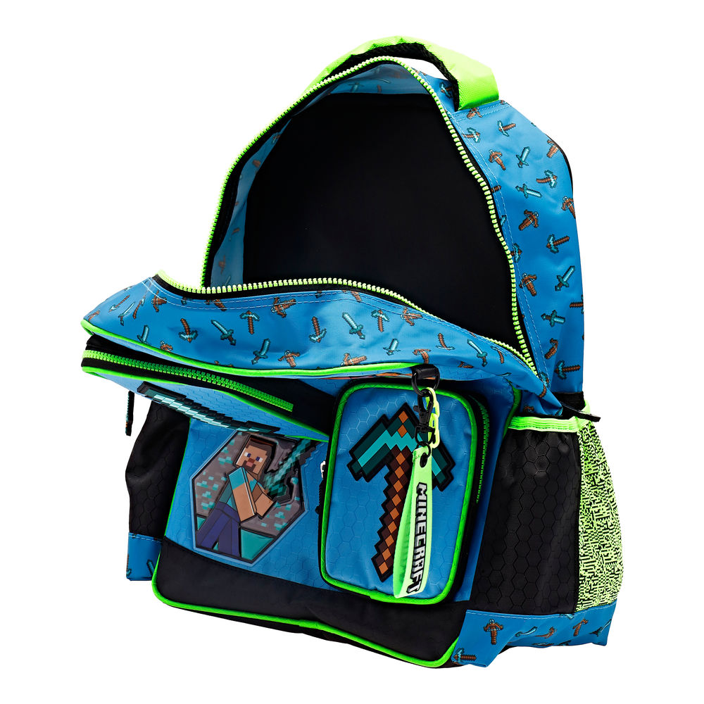 Foto 6 pulgar | Mochila Infantil Microsoft Minecraft 20l