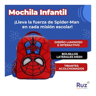 Foto 3 | Mochila Primaria Infantil Marvel Spider-man 20 L