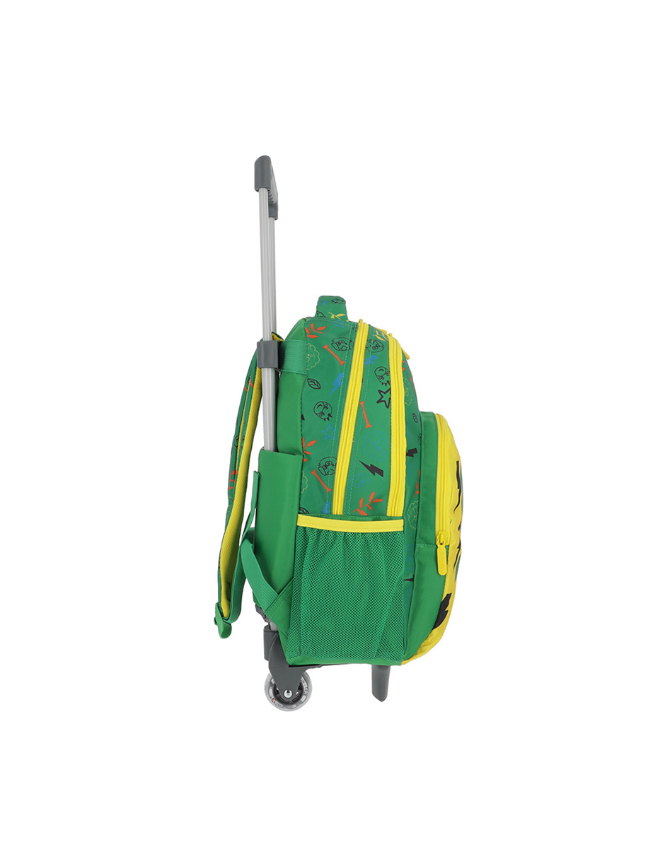 Foto 5 pulgar | Mochila Con Ruedas  Xtrem Lincoln 4xt Trolley Green Dino