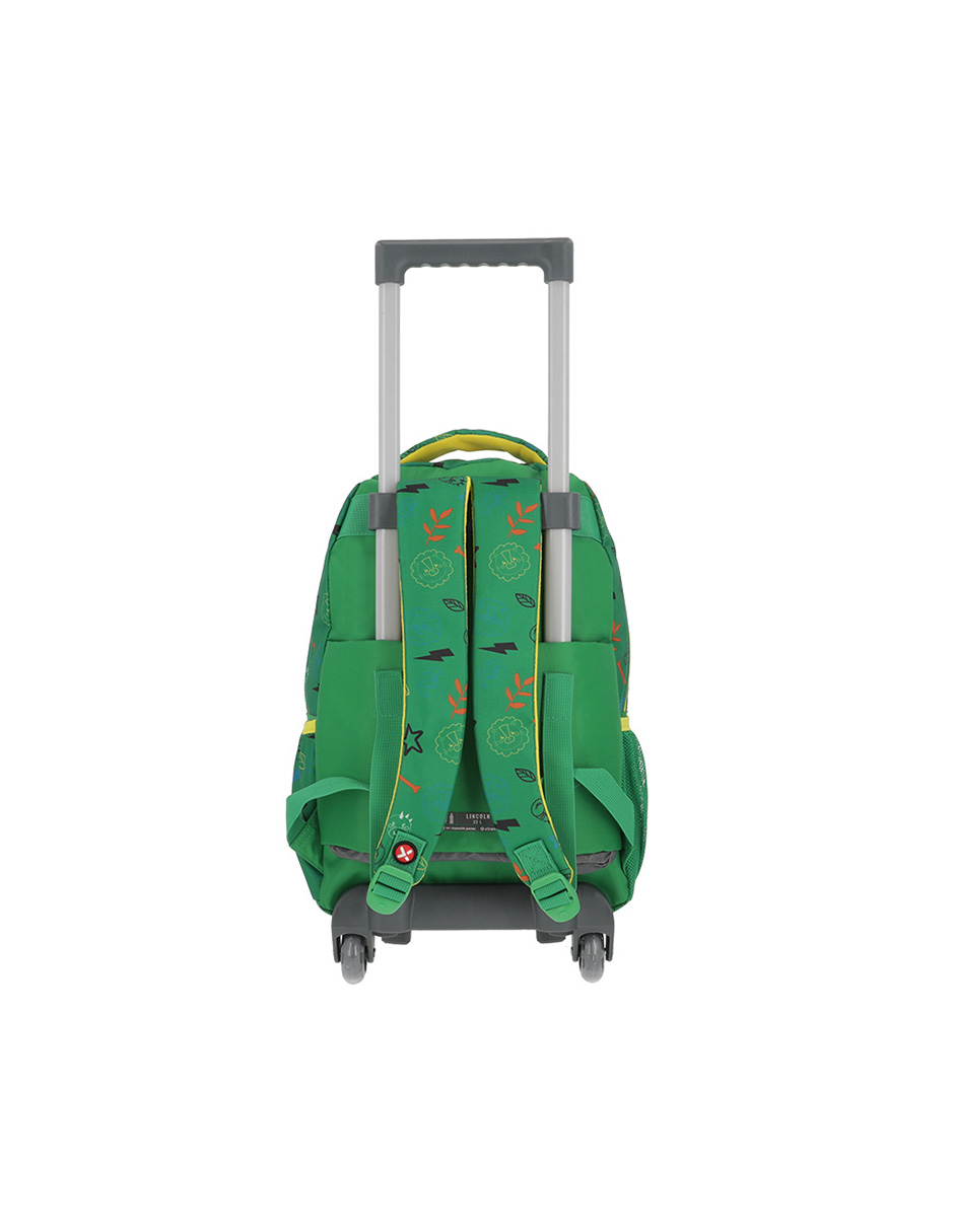 Foto 5 | Mochila Con Ruedas  Xtrem Lincoln 4xt Trolley Green Dino