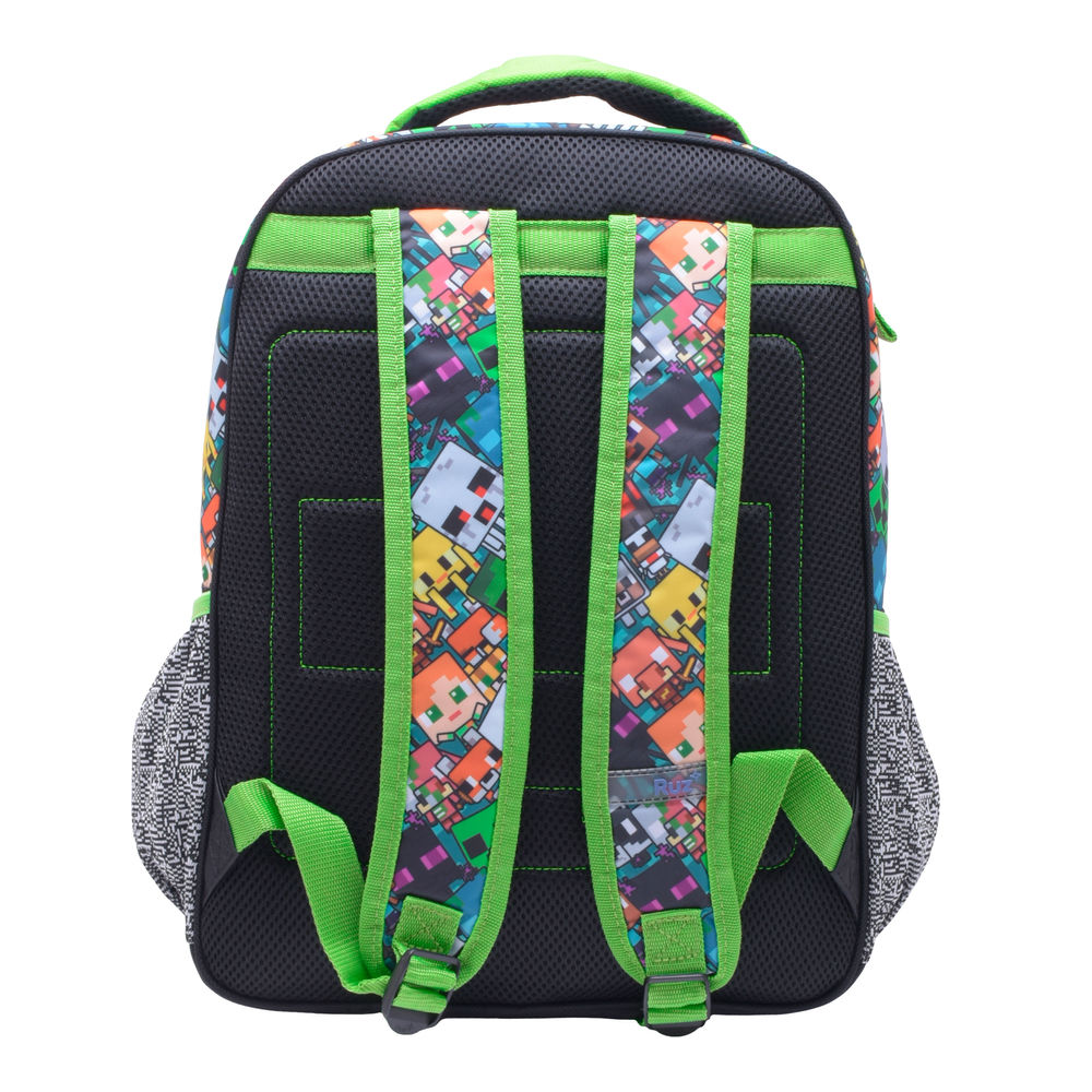 Foto 3 pulgar | Mochila Primaria Infantil Microsoft Minecraft 20 L