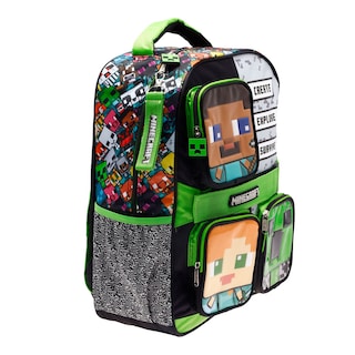 Foto 8 | Mochila Primaria Infantil Microsoft Minecraft 20 L