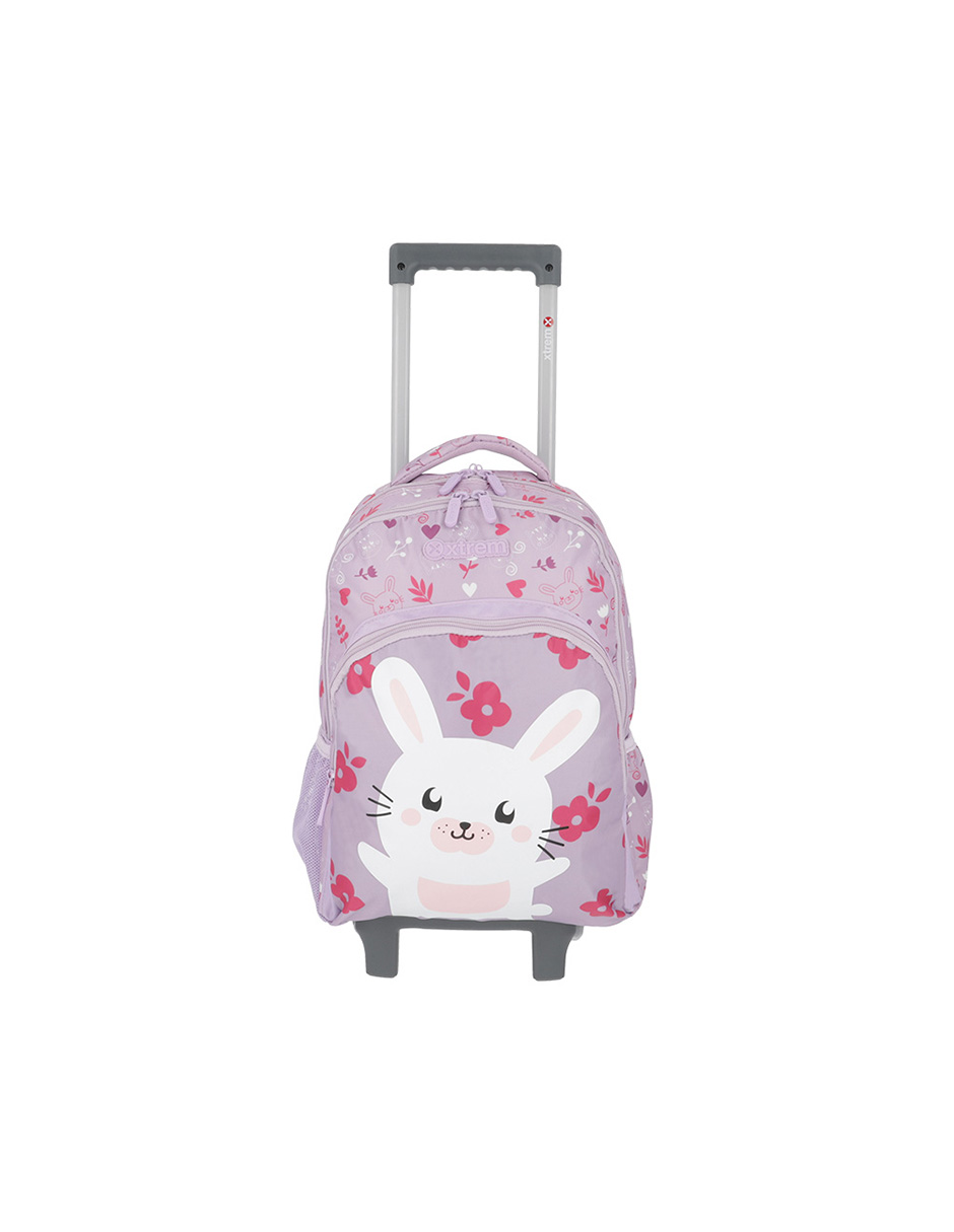 Foto 2 pulgar | Mochila Con Ruedas  Xtrem Lincoln 4xt Trolley Lilac Rabbit
