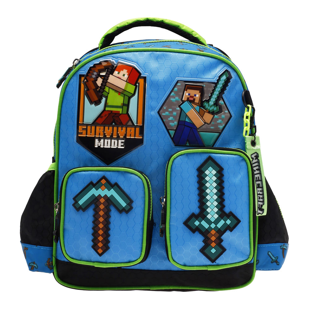 Foto 2 pulgar | Mochila Kinder Infantil Microsoft Minecraft 11 L