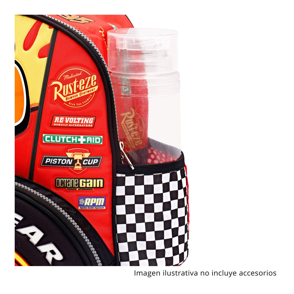 Foto 7 pulgar | Mochila Kinder Infantil Disney Cars 11 L