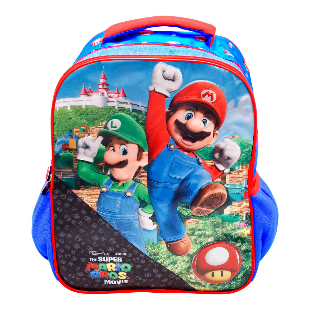 Foto 1 | Mochila Primaria Infantil Universal The Super Mario Bros Pelicula 20l