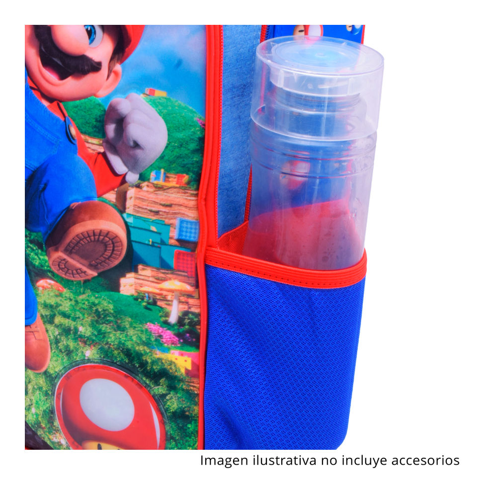 Foto 7 pulgar | Mochila Primaria Infantil Universal The Super Mario Bros Pelicula 20l