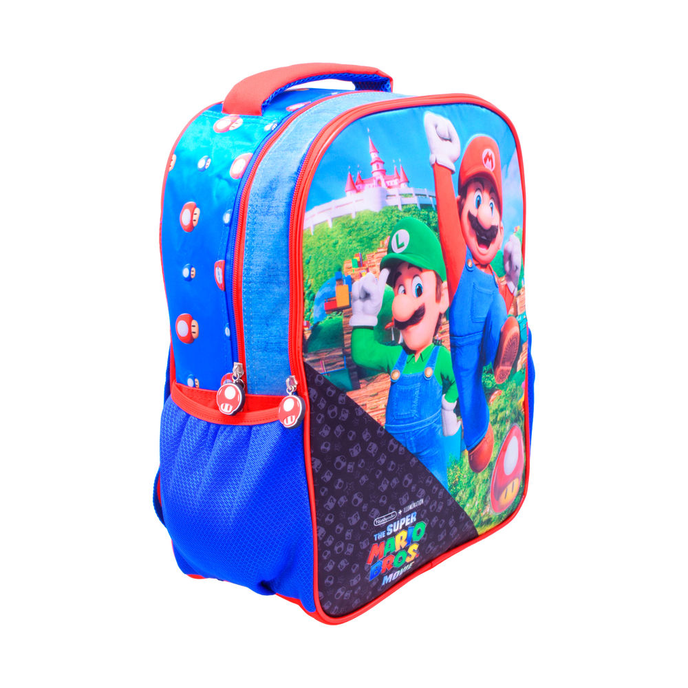 Foto 9 pulgar | Mochila Primaria Infantil Universal The Super Mario Bros Pelicula 20l