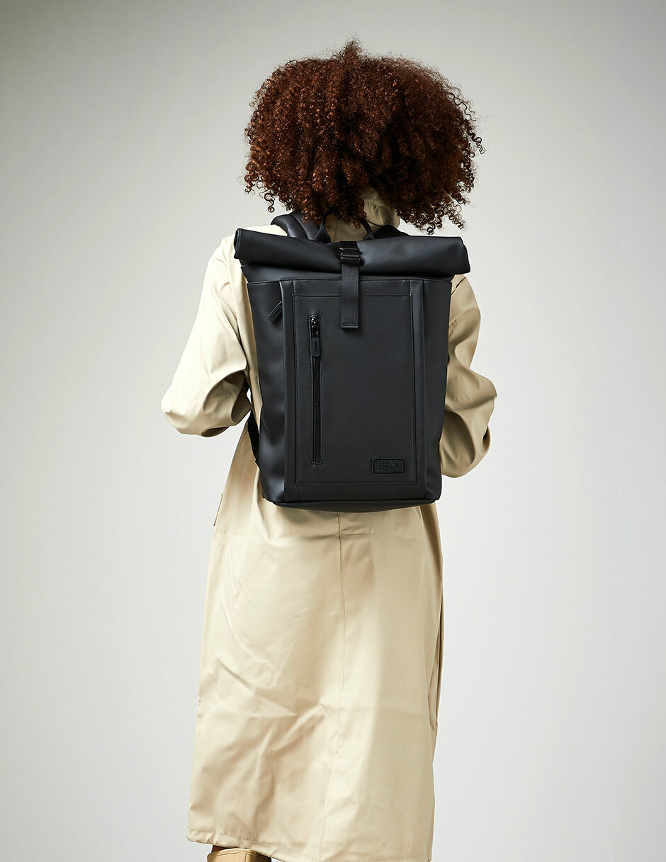 Foto 9 pulgar | Mochila Lipault Lost In Berlin Rolltop Black