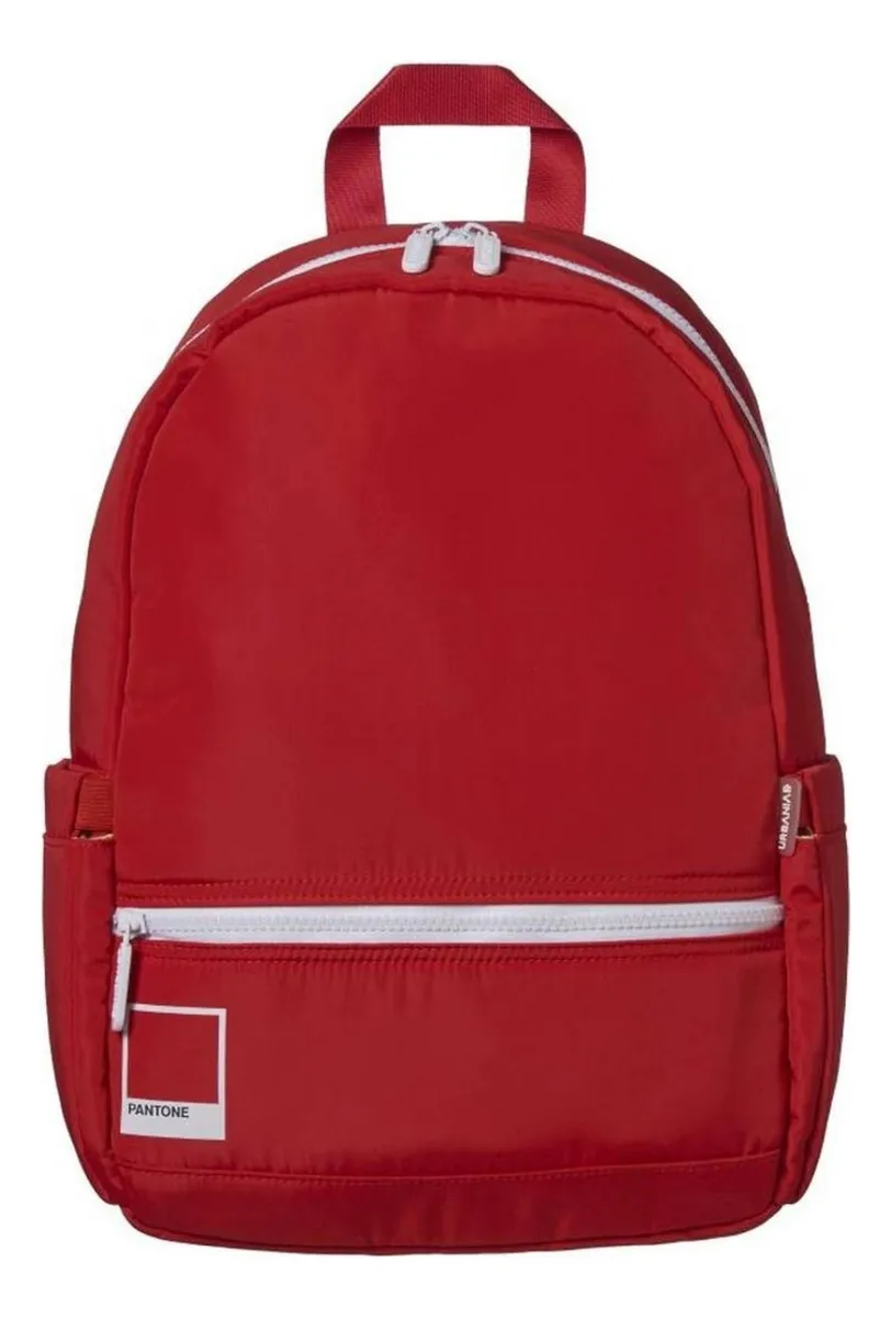Foto 2 pulgar | Mochila Escolar Amplia Juvenil Pantone Urbania Unisex Tableta De Colores Color Rojo