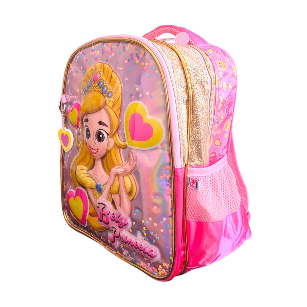 Foto 2 | Fm Mochila Chica Kinder Bely Y Beto Princesa Corazones Be503k35bp