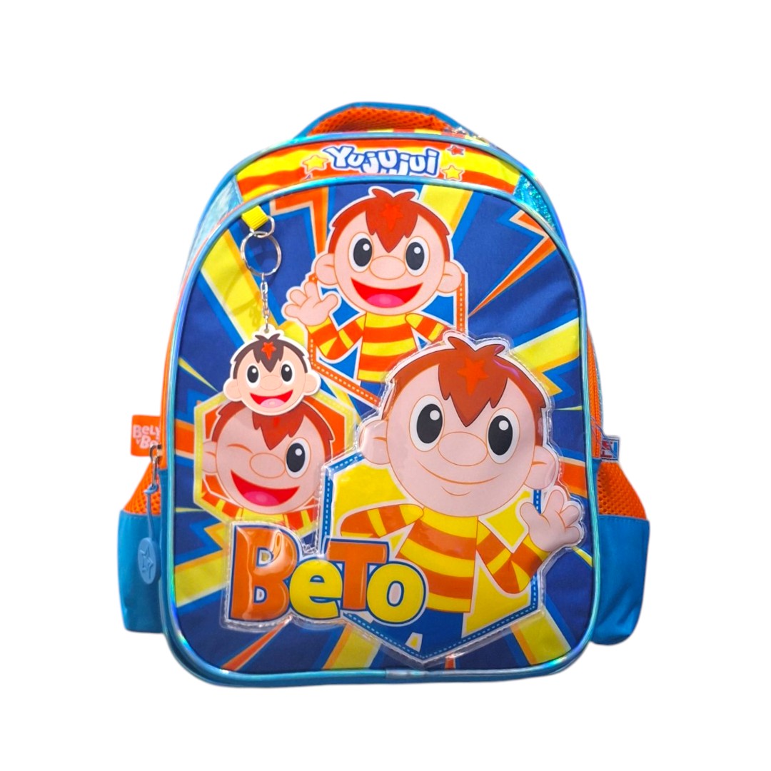 Foto 2 pulgar | Fm Mochila Chica Kinder Bely Y Beto Beto Hexagonos Be506k32bp