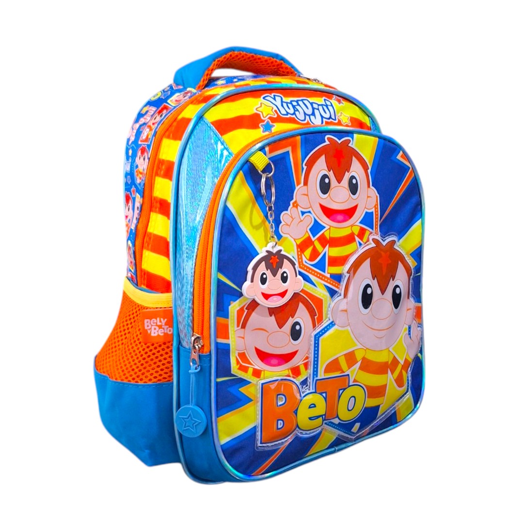 Foto 3 pulgar | Fm Mochila Chica Kinder Bely Y Beto Beto Hexagonos Be506k32bp