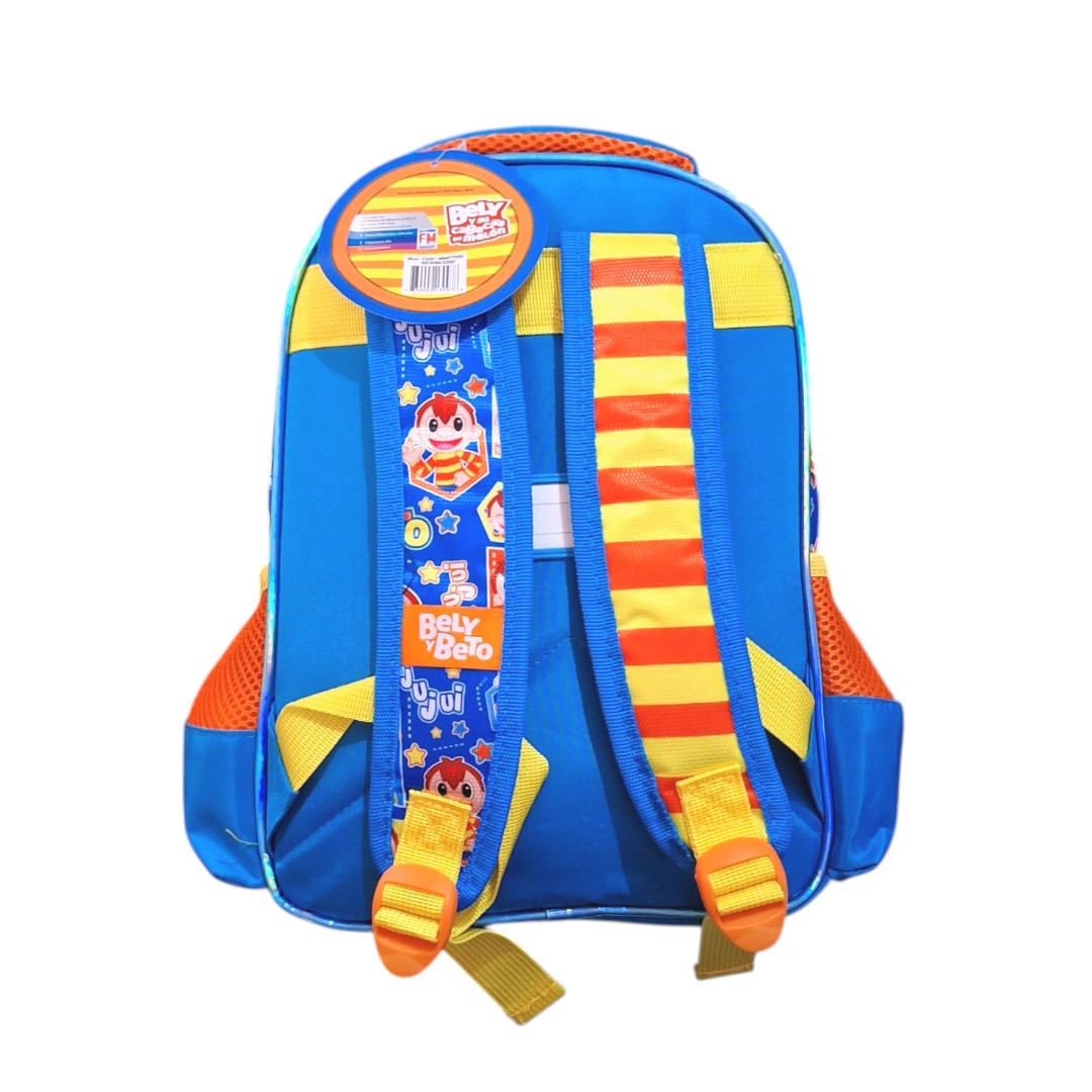 Foto 5 pulgar | Fm Mochila Chica Kinder Bely Y Beto Beto Hexagonos Be506k32bp