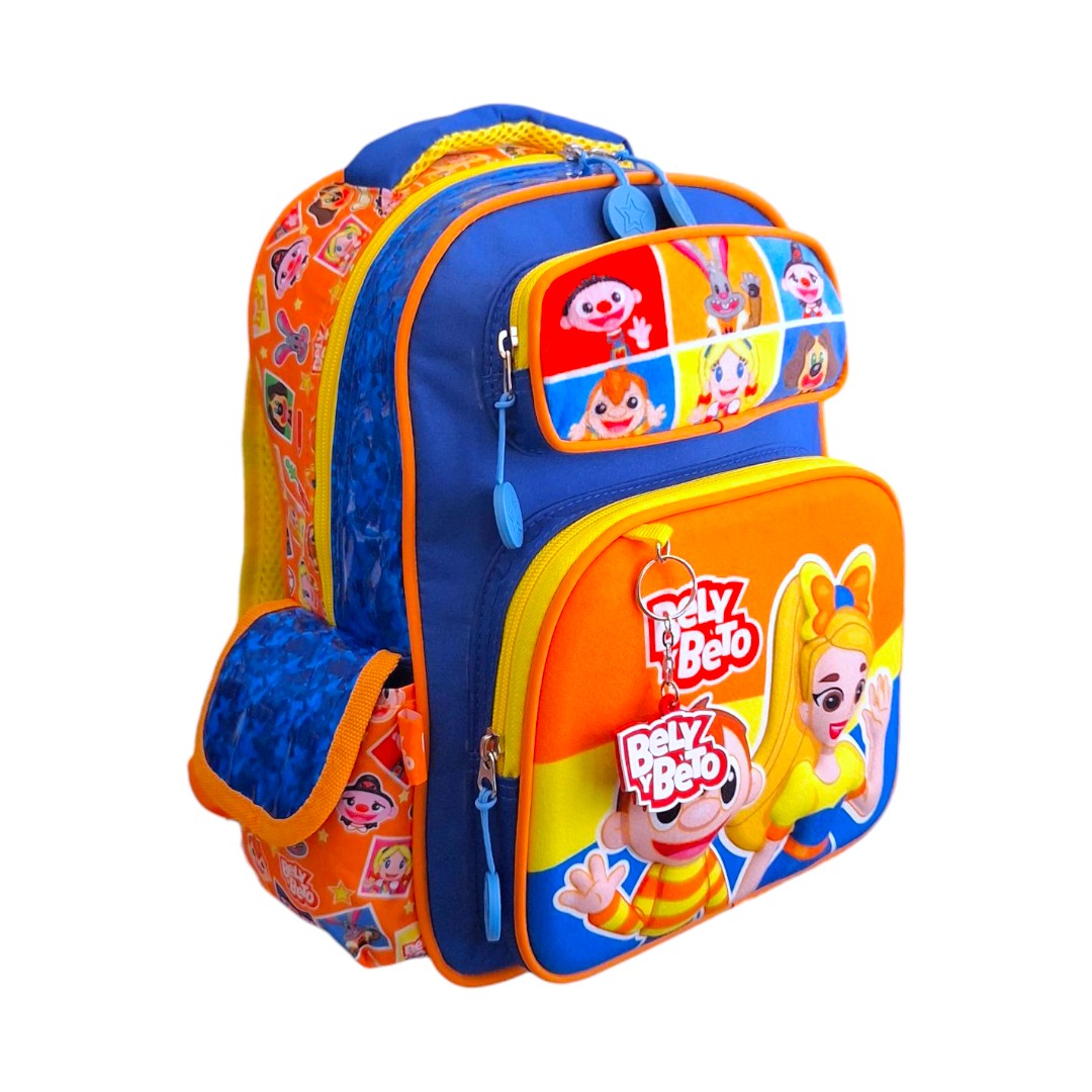 Foto 3 pulgar | Fm Mochila Chica Kinder Bely Y Beto Amigos Be505k33bp