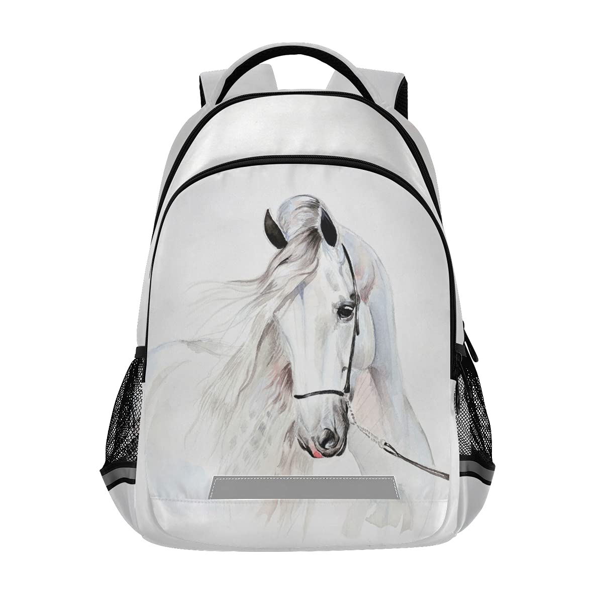 Mochila Senya White Horse Para Estudiantes, Niños Y Niñas, Escuela - Venta Internacional.
