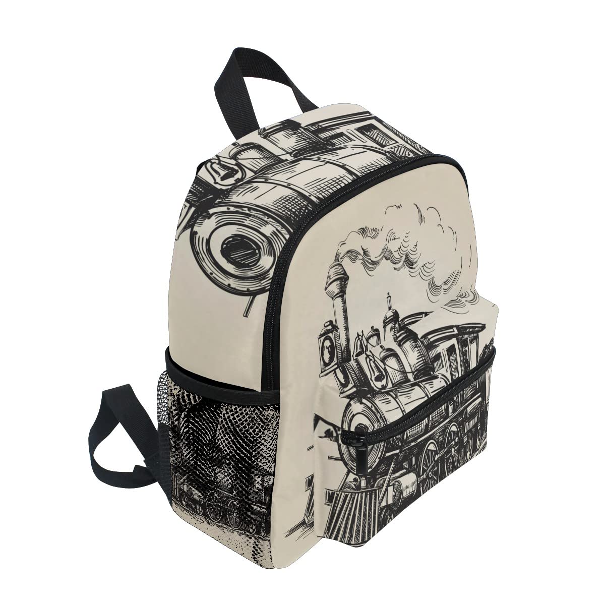 Foto 3 pulgar | Mochila Auuxva Vintage Steam Locomotive Train Para Niños De 3 A 8 Años  - Venta Internacional.