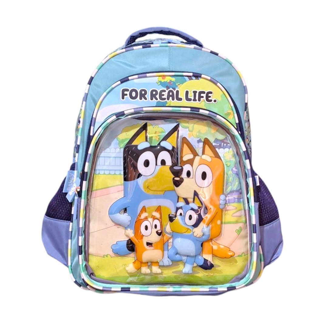 Foto 2 pulgar | Fm Mochila Escolar Bluey For Real Life Bl501a75bp