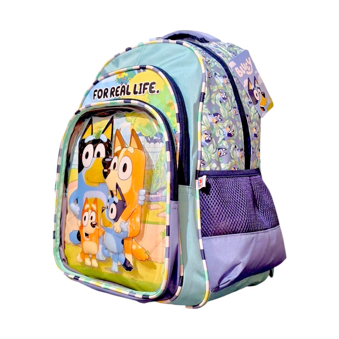 Foto 4 pulgar | Fm Mochila Escolar Bluey For Real Life Bl501a75bp