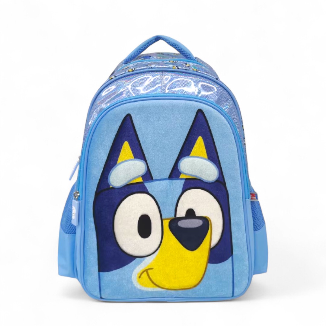 Foto 2 pulgar | Fm Mochila Escolar Bluey Big Face Bl502a34bp