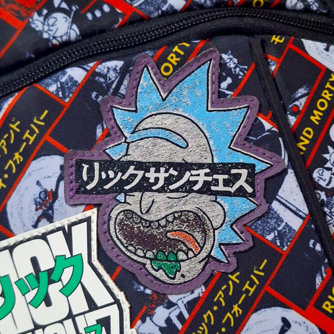 Foto 7 pulgar | Fm Mochila Escolar Rick & Morty Japan Rym Rm502a94cb