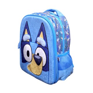 Foto 3 | Fm Mochila Chica Kinder Bluey Big Face Bl502k35bp
