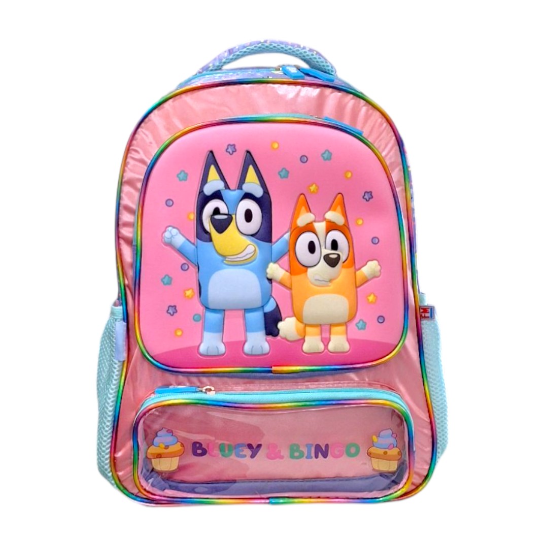 Foto 2 pulgar | Fm Mochila Escolar Bluey Celebration Bl503a04bp