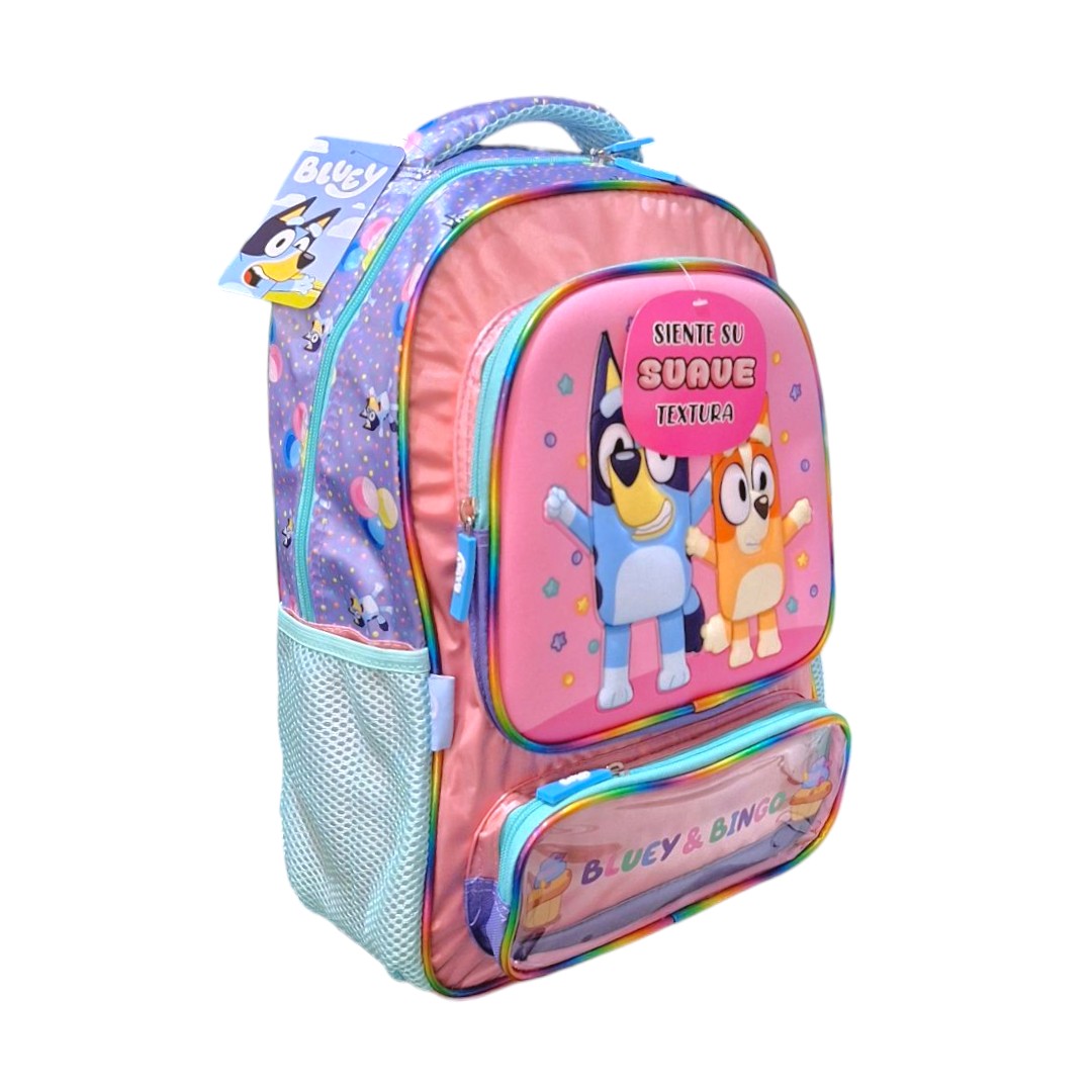 Foto 4 pulgar | Fm Mochila Escolar Bluey Celebration Bl503a04bp