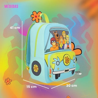 Foto 6 | Mochila Grande Escolar Scooby Doo Yadatex Sbd003-bp138a