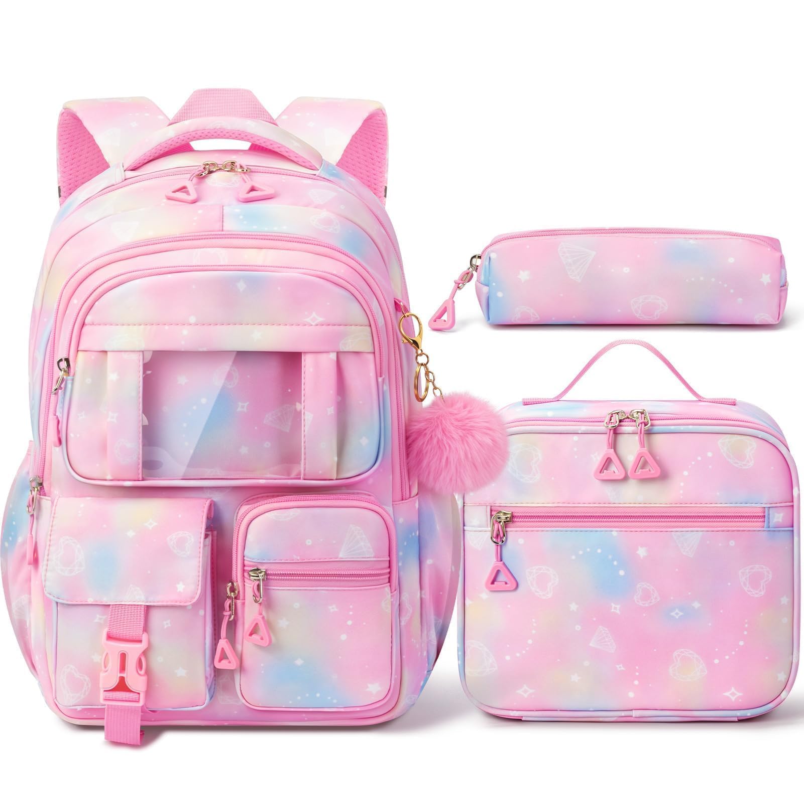 Mochila Impermeable Fimibuke Para Niños Con Lonchera Y Estuche Para Lápices - Venta Internacional.
