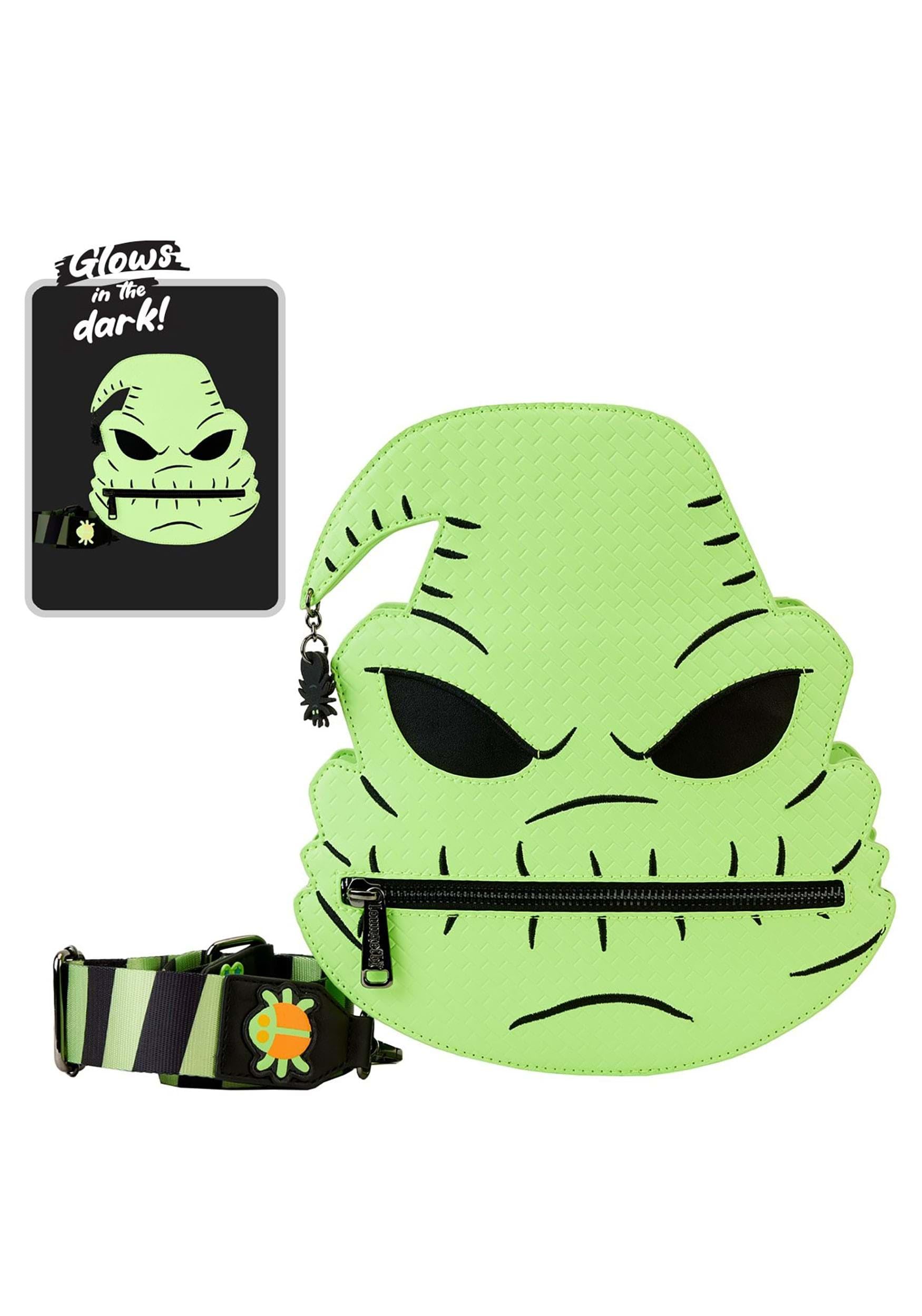Foto 2 pulgar | Bandolera Loungefly Nightmare Before Christmas Oogie Glow - Venta Internacional.