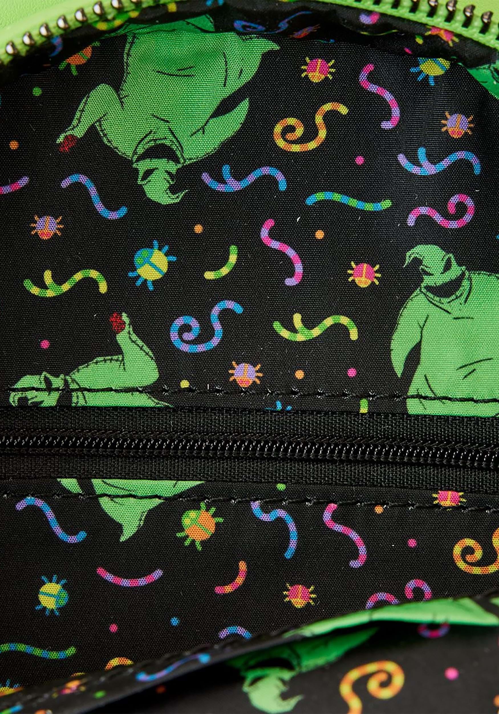 Foto 7 pulgar | Bandolera Loungefly Nightmare Before Christmas Oogie Glow - Venta Internacional.