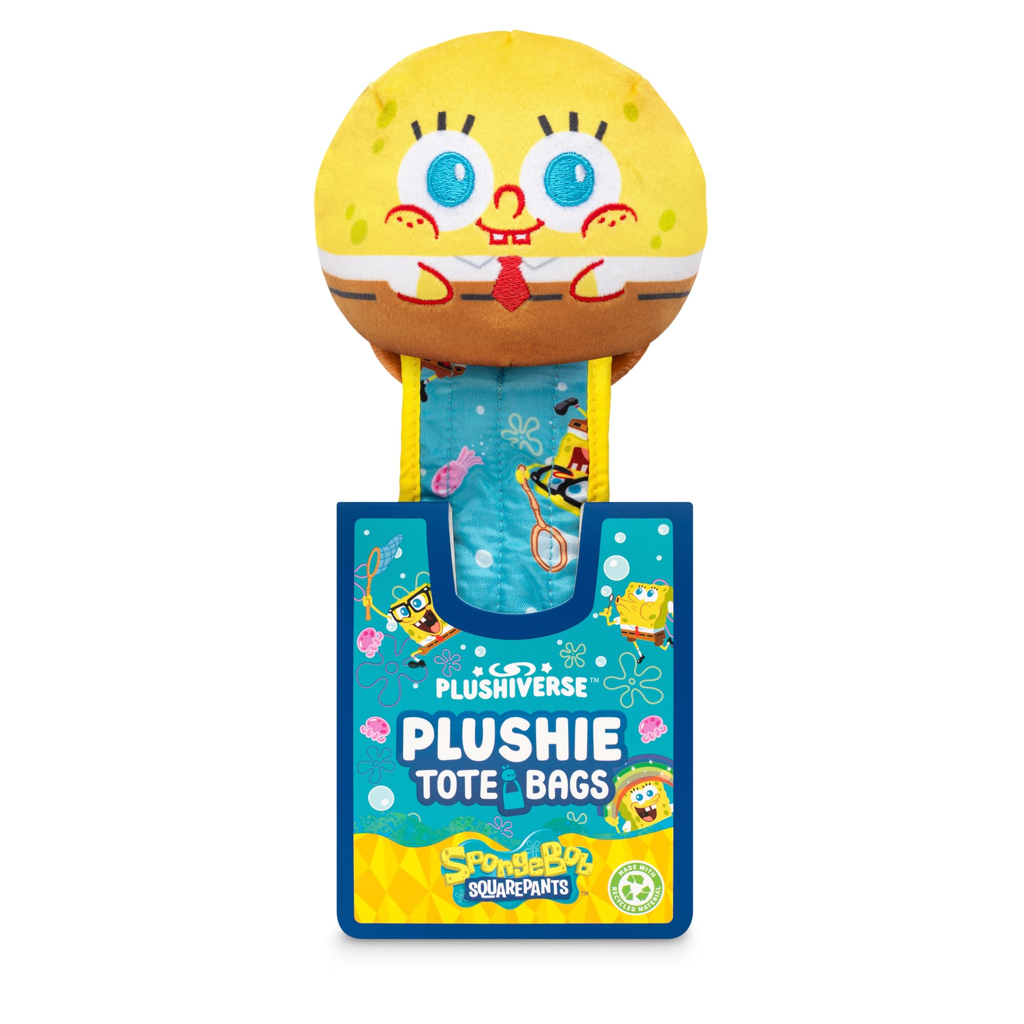 Foto 5 pulgar | Bolso De Mano De Peluche Teeturtle Bob Esponja - Venta Internacional.