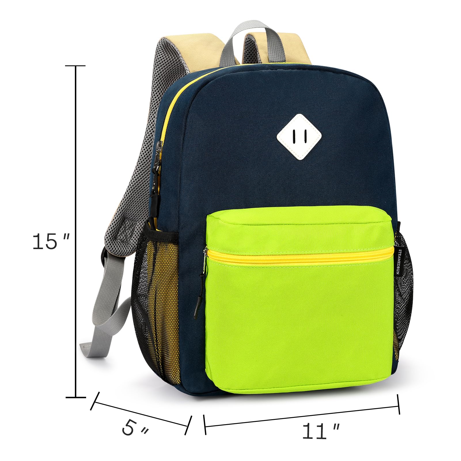 Foto 2 | Mochila Steamedbun Kids Para Niños De 3 A 6 Años Resistente Al Agua - Venta Internacional.