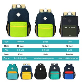 Foto 5 | Mochila Steamedbun Kids Para Niños De 3 A 6 Años Resistente Al Agua - Venta Internacional.
