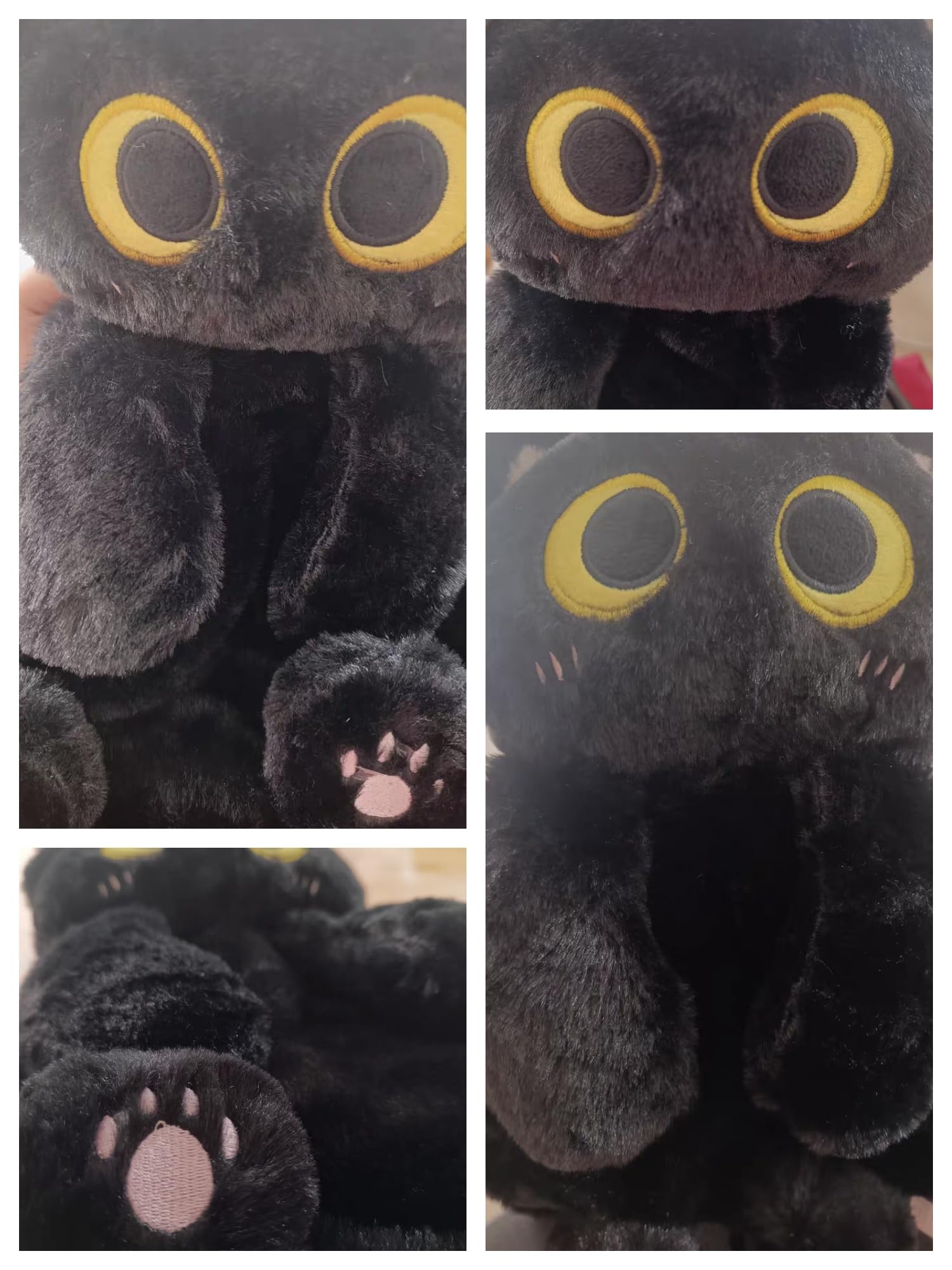 Foto 6 | Mochila De Felpa Fotn Black Cat Para Niños 30x20 Cm - Venta Internacional.