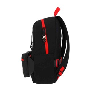 Foto 5 | Mochila Grande Yadatex Naruto Shippuden Negro Con Rojo Nts074-bp388a