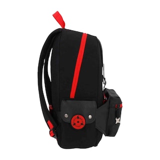 Foto 6 | Mochila Grande Yadatex Naruto Shippuden Negro Con Rojo Nts074-bp388a