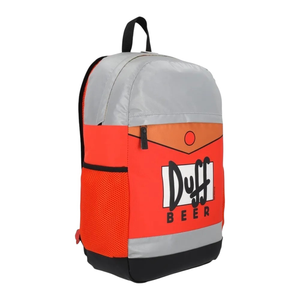 Foto 3 pulgar | Mochila Grande Escolar The Simpsons Duff Y Estuche Sim006-se019a