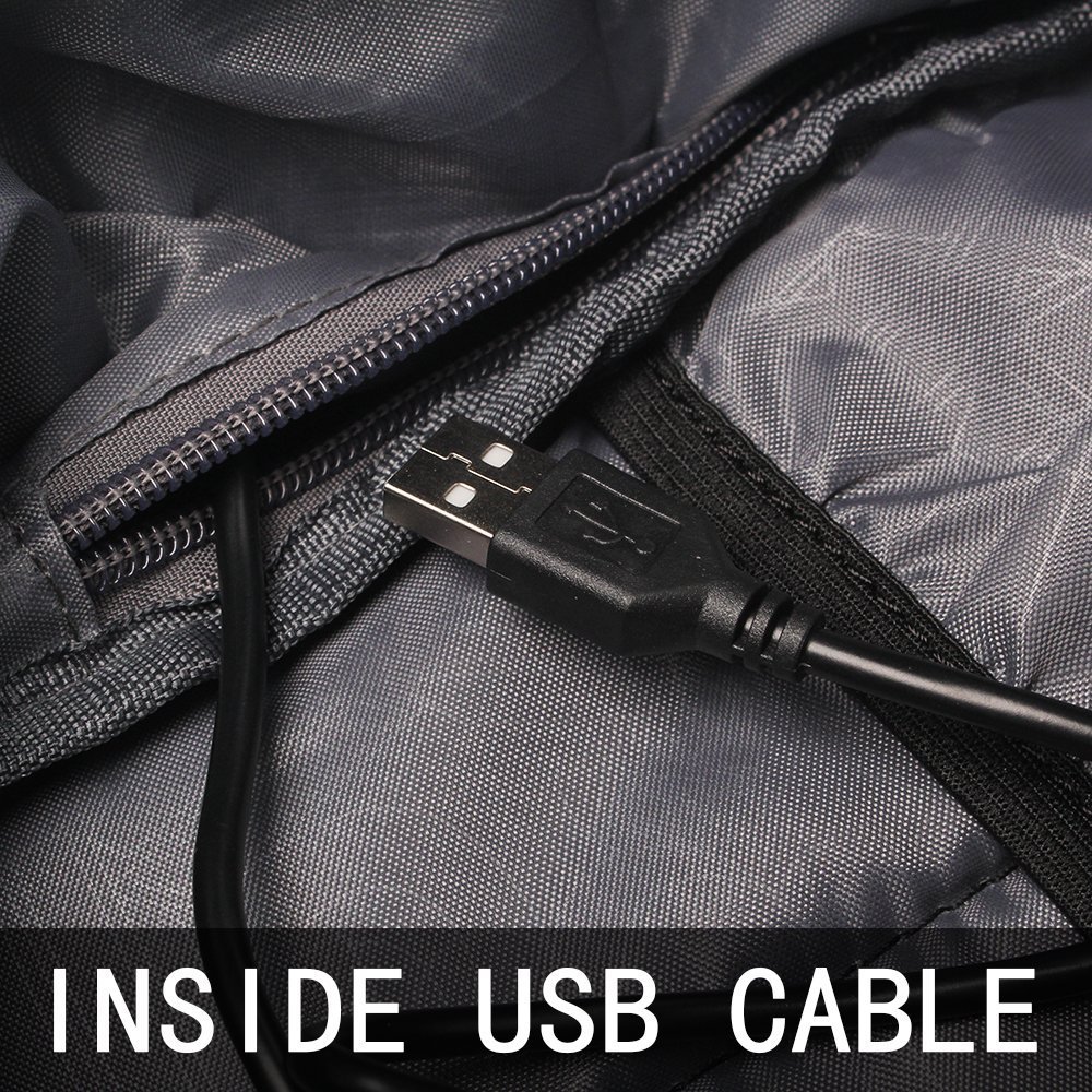 Foto 6 | Mochila Flymei Anime Cartoon Luminous Con Portátil Usb De 17 Pulgadas - Venta Internacional.