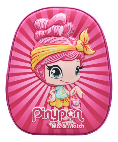 Foto 2 pulgar | Mini Backpack Pinypon Mix And Match 3d Rosa 15952 Famosa